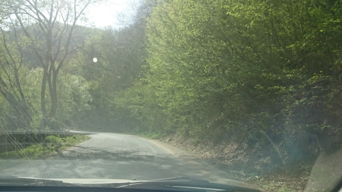 Drumul dinspre Cluj via Floresti